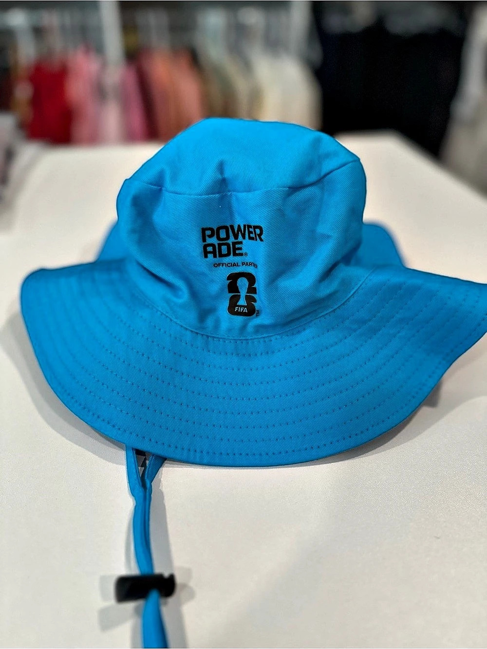 Powerade Blue Wide-Brim Sun/Rain Hat